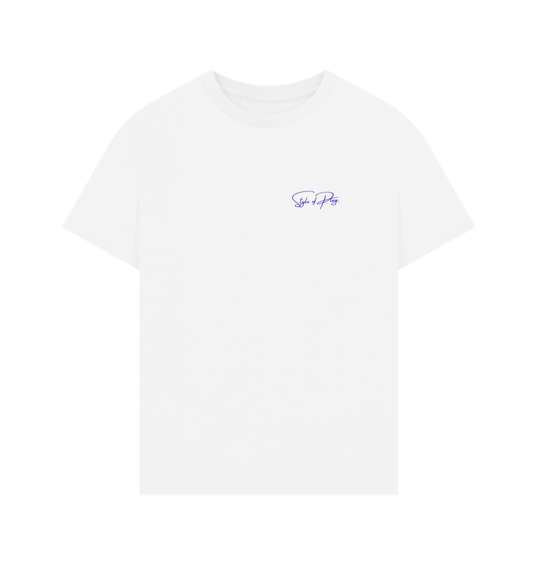 White Printed T-shirt Front