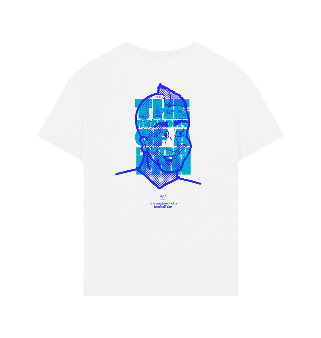 White Printed T-shirt Back