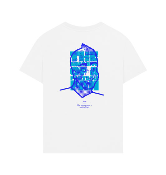 White Printed T-shirt Back